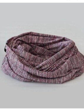 Lululemon Vinyasa Scarf & Adjustable Yoga Wrap in Space Dye Camo Berry Rumble